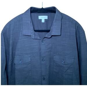 Calvin Klein Men's Grey Dress Shirt - Excellent Condition